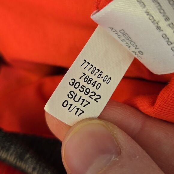 Athleta Girl Red Athletic Tank Top, Girls Extra Large, Great Condition - Picture 9 of 10